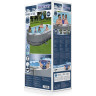 Каркасный бассейн BESTWAY POWER STEEL 488х305х107см + фильтр-насос 3028 л/ч, лестница, тент 56448 BW
